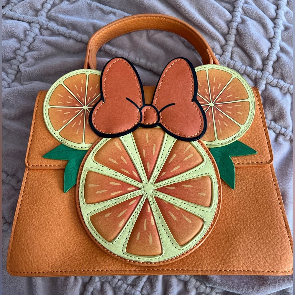 Disney Minnie mouse orange bag